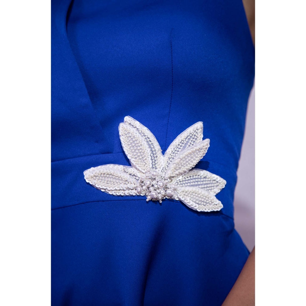 Kanika Verma Blue Short Dress