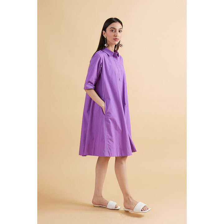 Kanelle Maisie Berry Solid Dress
