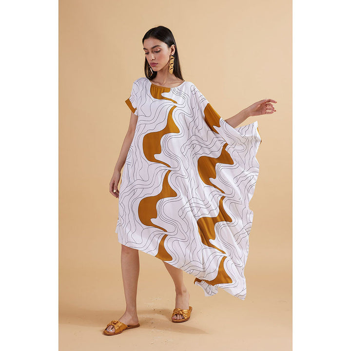 Kanelle Cosmic Print Dress