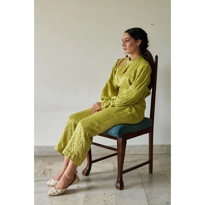 Kanika Sharma Pudina Green Jumpsuit