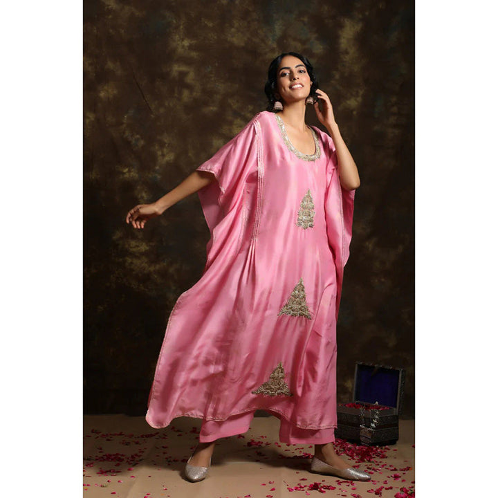 Kanika Sharma Gulabi Kaftan (Set of 2)