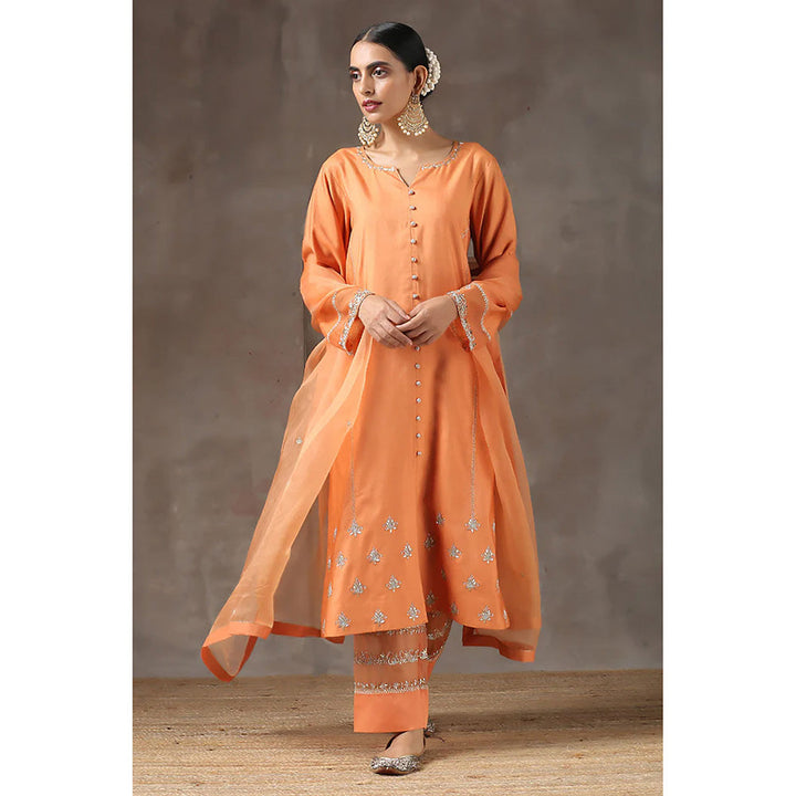 Kanika Sharma Santari Lahoriya Botti Kurta with Patalun and Dupatta (Set of 3)