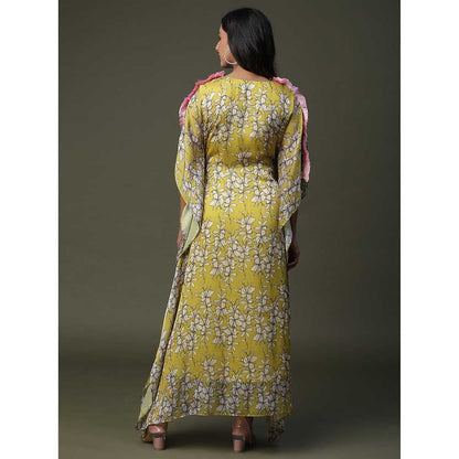 Arpita Sulakshana Flower Printed Kaftan
