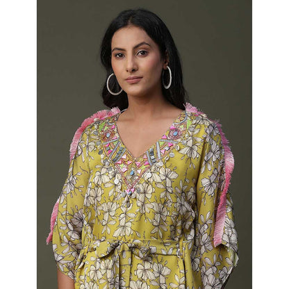 Arpita Sulakshana Flower Printed Kaftan