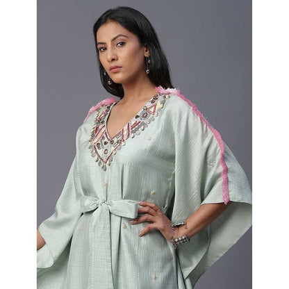 Arpita Sulakshana Village Hand painted Kaftan