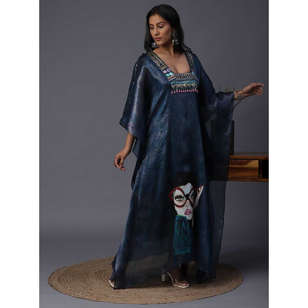 Arpita Sulakshana Office Girl Hand painted Kaftan