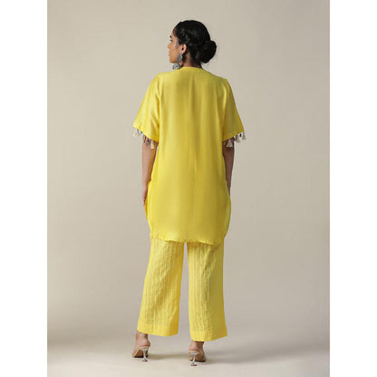 Arpita Sulakshana Jaune Mimosa Hand Painted Co-Ords