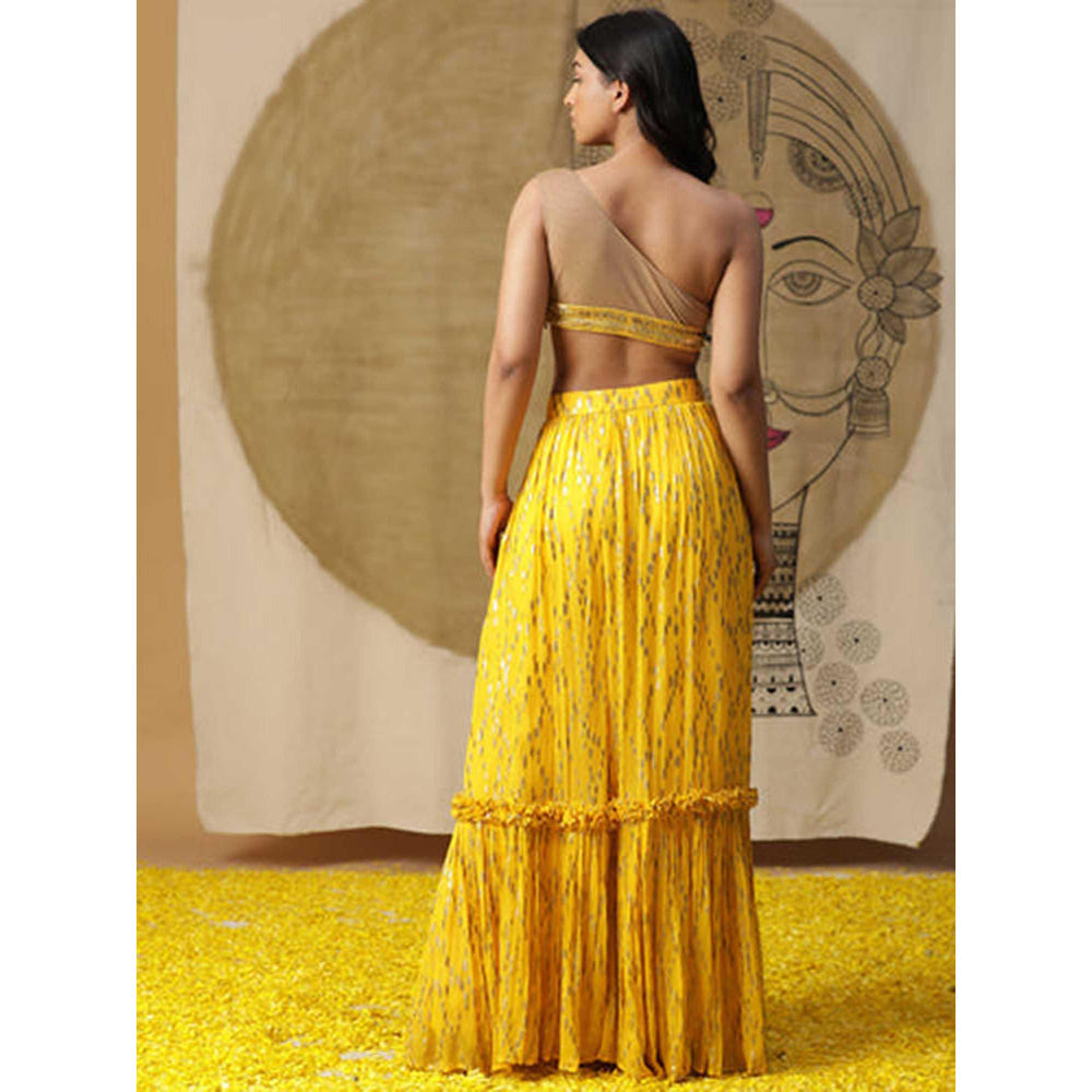 Arpita Sulakshana Women Yellow Co-Ord Set