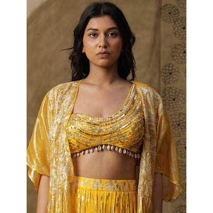 Arpita Sulakshana Women Yellow Co-Ord Set