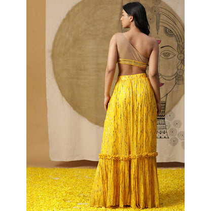 Arpita Sulakshana Women Yellow Co-Ord Set