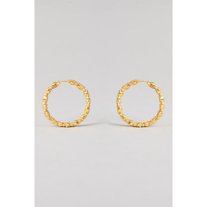 KARISA DESIGNS Krisha Moissanite Hoops