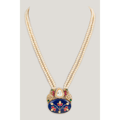 KARISA DESIGNS Peri Peacock Necklace