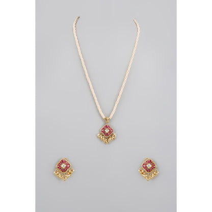 KARISA DESIGNS Masoom Moissanite Necklace Set