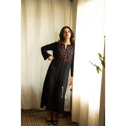 KAVANA Black Noori Dress