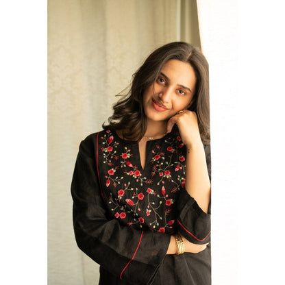 KAVANA Black Noori Dress