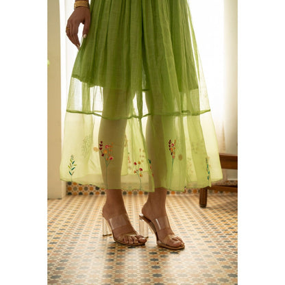 KAVANA Green Anokhi Dress