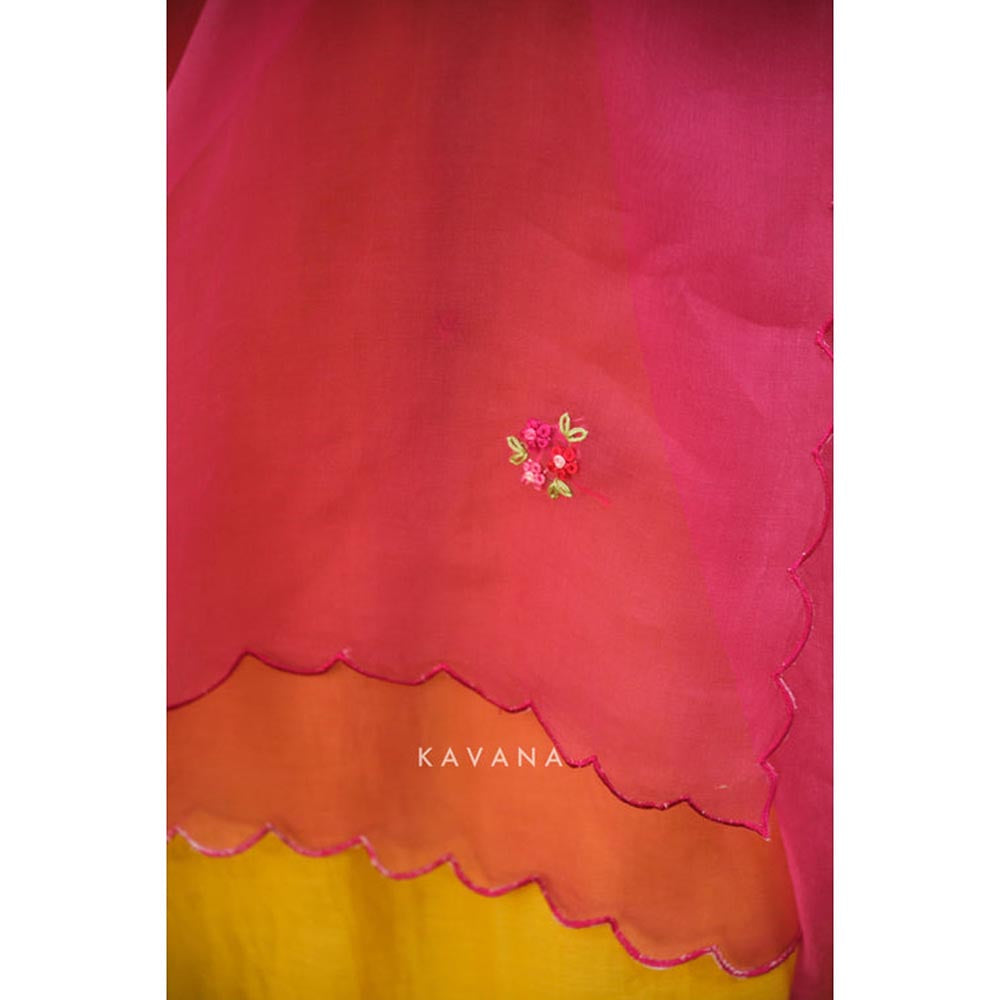 KAVANA Aamras Pink Dupatta