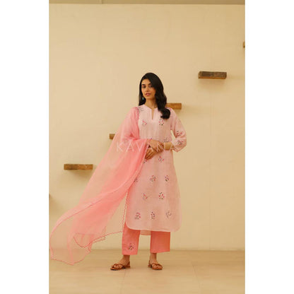 KAVANA Farah Pink Dupatta