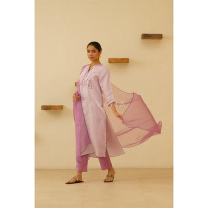 KAVANA Women Purple Sravya Dupatta