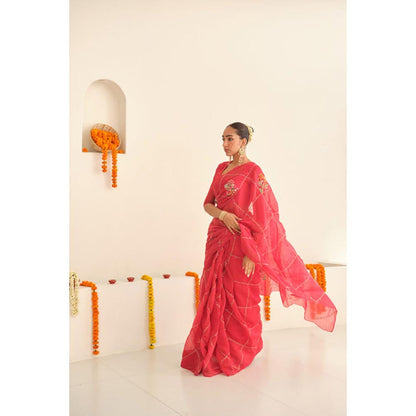 KAVANA Maya Chanderi Saree
