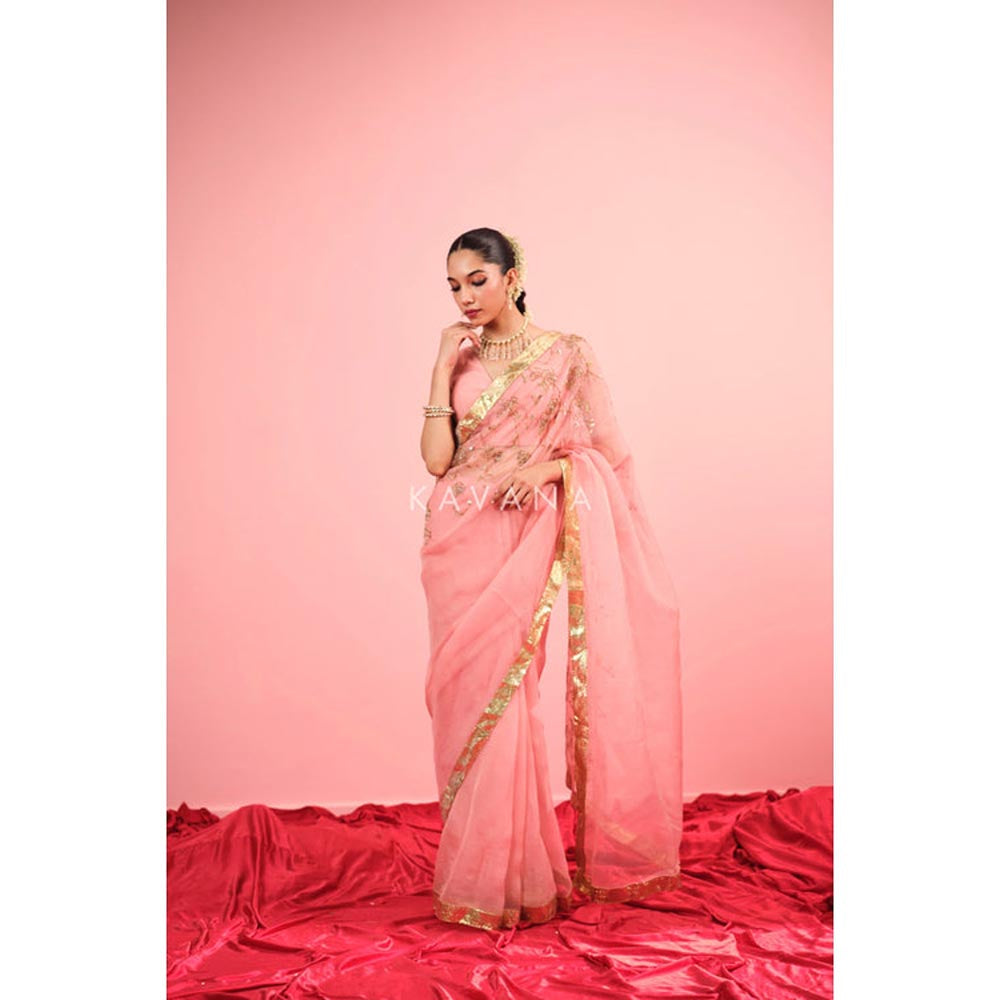 KAVANA Naz Silk Organza Saree