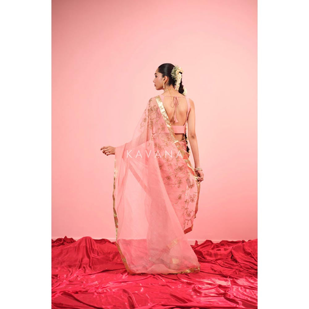 KAVANA Naz Silk Organza Saree