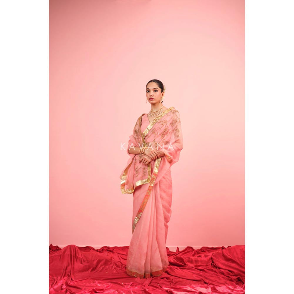 KAVANA Naz Silk Organza Saree