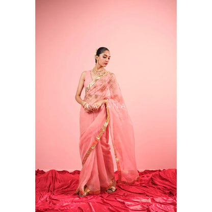 KAVANA Naz Silk Organza Saree