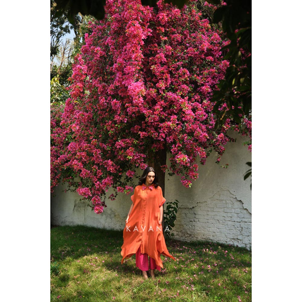 KAVANA Women Pink Rasna Kurta and Palazzo