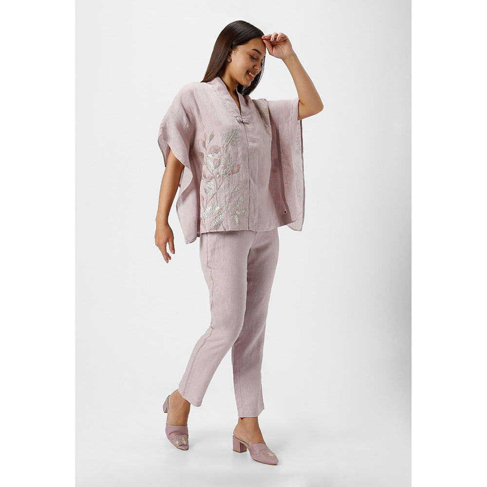 Kaveri Lavender Bamboo Grove Co-Ord (Set of 2)