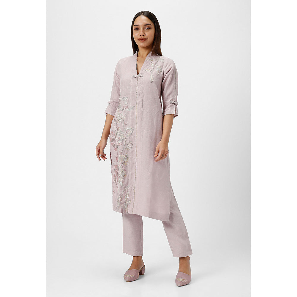 Kaveri Lavender Bamboo Grove Co-Ord (Set of 2)