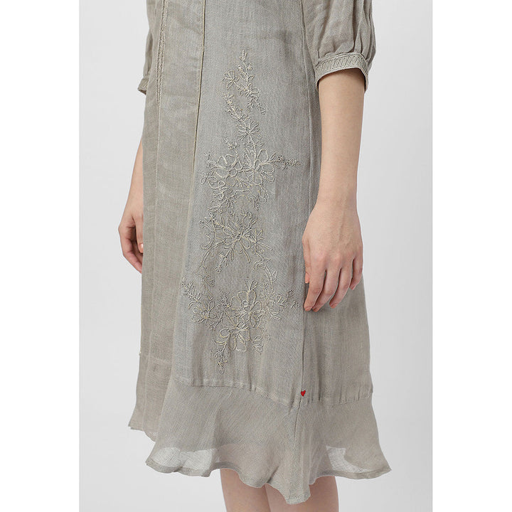 Kaveri Grey Fern Heart Strings Marie Dress