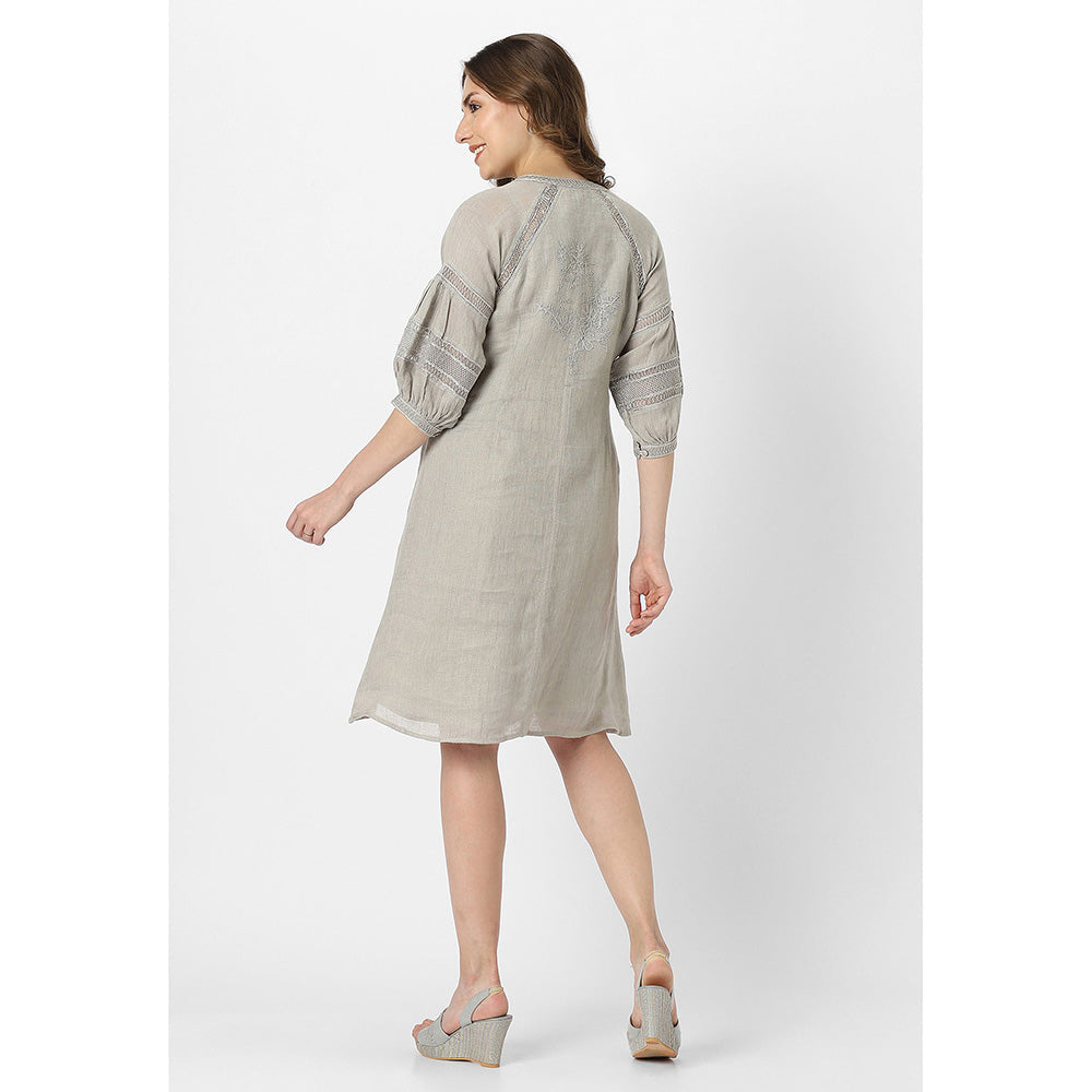 Kaveri Grey Fern Heart Stings Kismat Dress