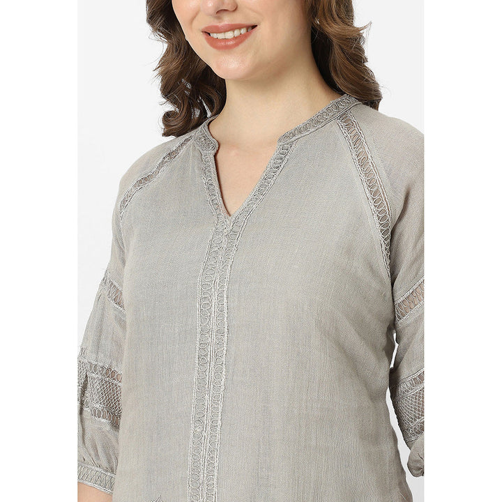 Kaveri Grey Fern Heart Stings Kismat Dress