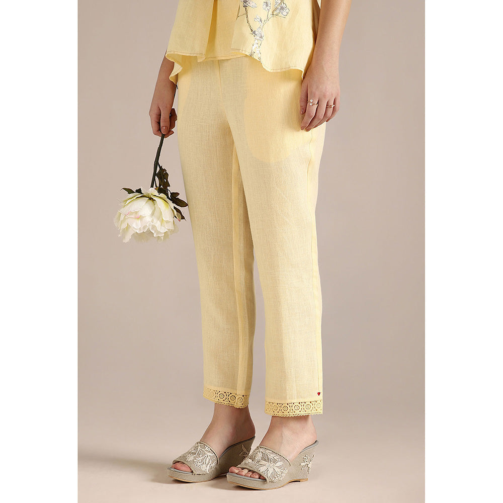 Kaveri Yellow Buttercup Camelia Co-Ord (Set of 2)