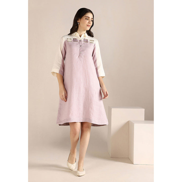 Kaveri Lavender Fossil Stone Dress