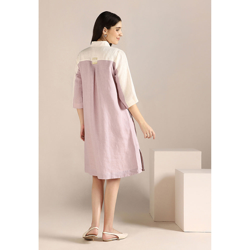 Kaveri Lavender Fossil Stone Dress - S / Lavender Kaveri Lavender Fossil Stone Dress - S / Lavender