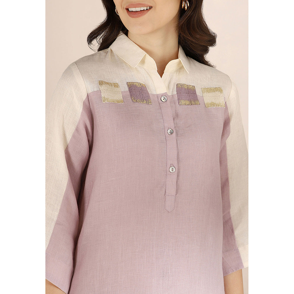 Kaveri Lavender Fossil Stone Dress