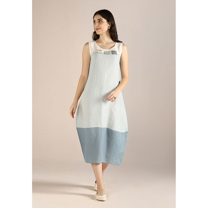 Kaveri Blue Step Dress