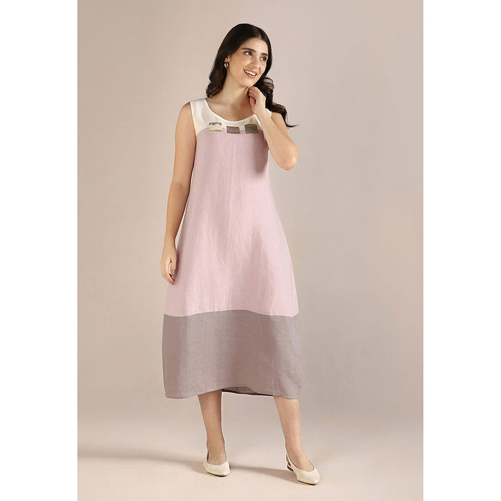 Kaveri Lavender Fossil Step Dress