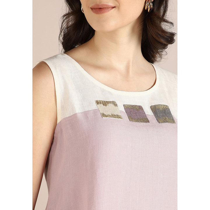 Kaveri Lavender Fossil Step Dress