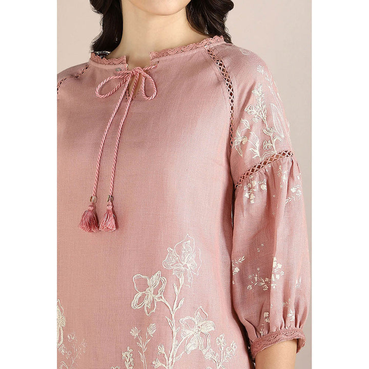 Kaveri Pink Blush Savannah Kismat Co-Ord (Set of 2)