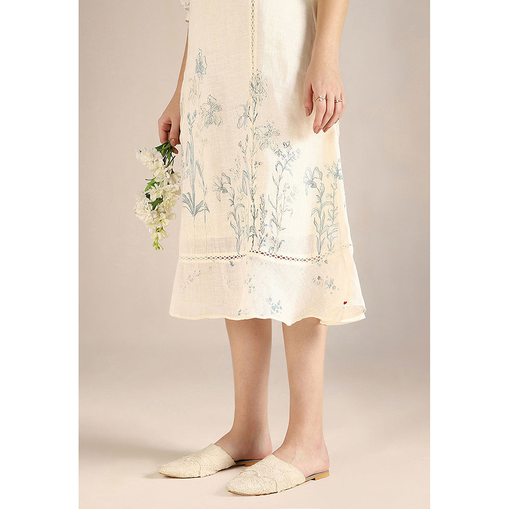 Kaveri Off-white Savannah Kismat Dress