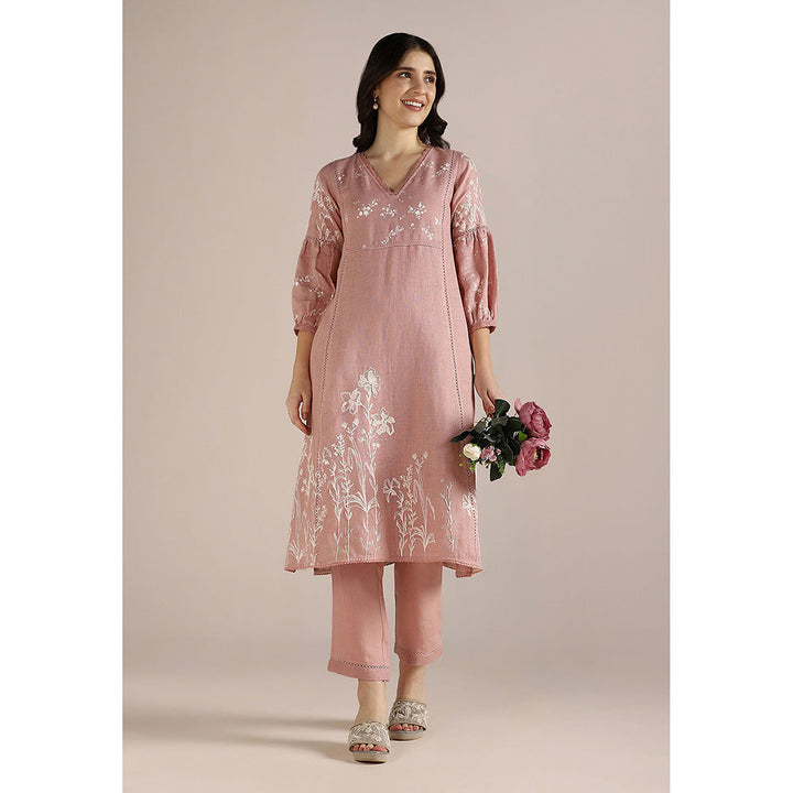 Kaveri Pink Blush Savannah Fly Free Co-Ord (Set of 2)