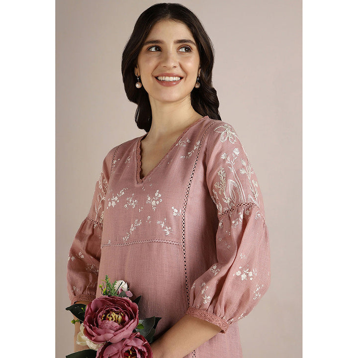 Kaveri Pink Blush Savannah Fly Free Co-Ord (Set of 2)