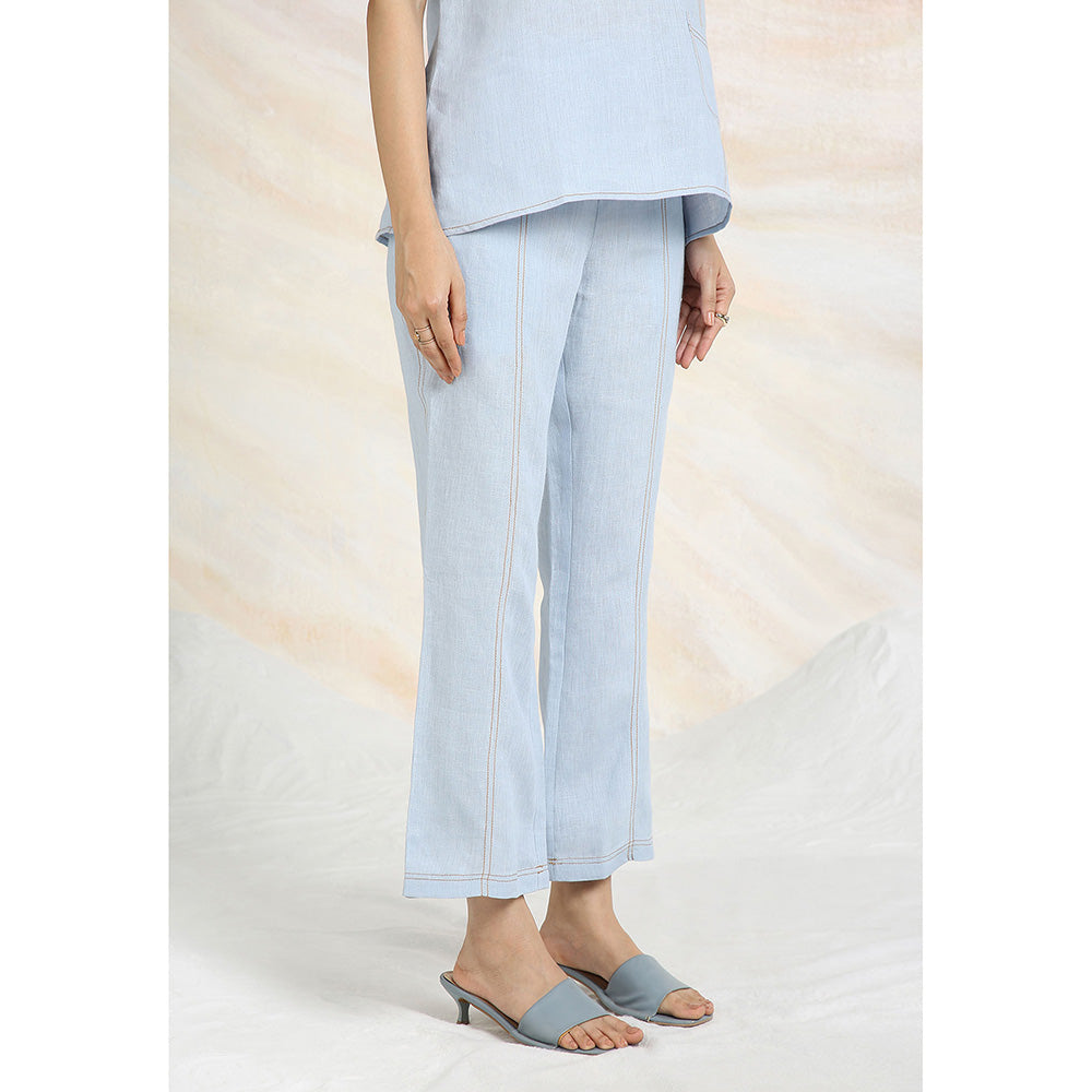 Kaveri Blue Star Rhine Co-Ord (Set of 2)