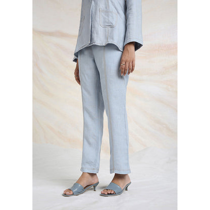 Kaveri Blue Star Co-Ord (Set of 3)