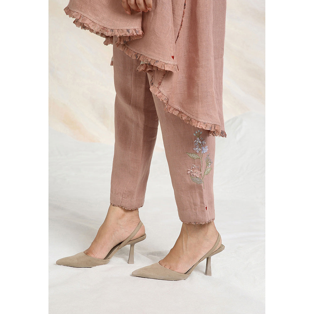 Kaveri Pink Peony Ice Cream Cone Co-Ord (Set of 2)