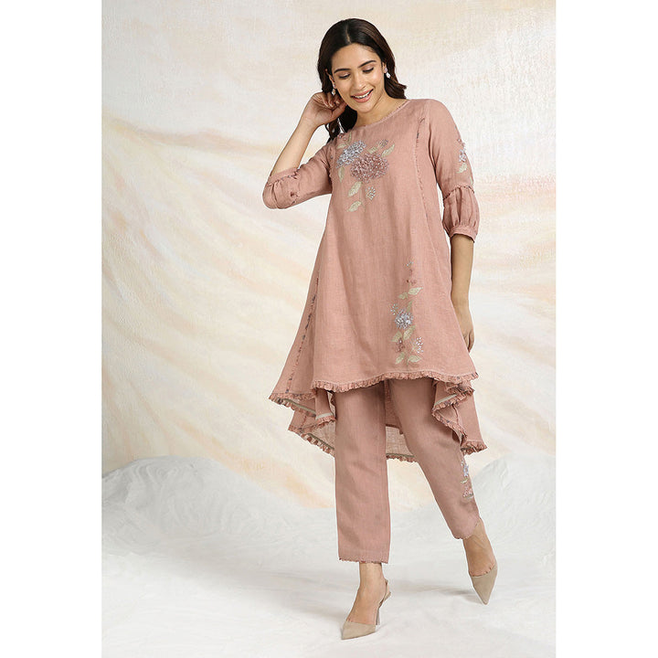 Kaveri Pink Peony Ice Cream Cone Co-Ord (Set of 2)