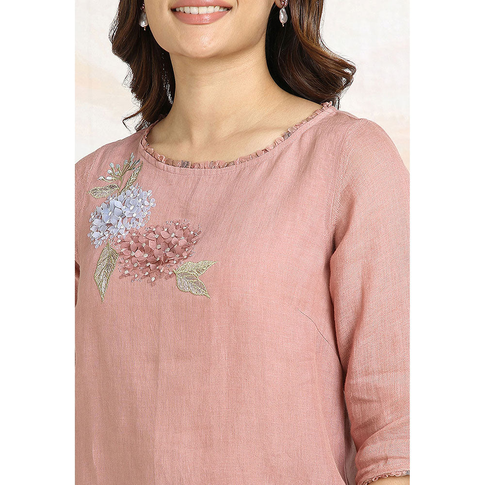 Kaveri Pink Peony Mona Co-Ord (Set of 2)